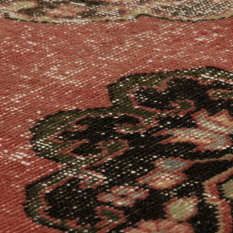 Alfombra Vintage Turca Anudada a Mano - 149 cm x 210 cm - K0086878
