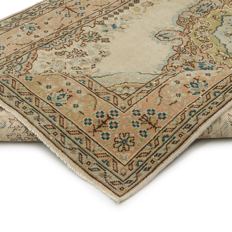 El Dokuma Vintage Halı - 96 cm x 176 cm - K0086880