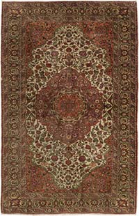 Alfombra Vintage Turca Anudada a Mano - 144 cm x 224 cm