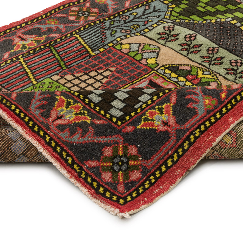El Dokuma Vintage Halı - 111 cm x 171 cm - K0086884