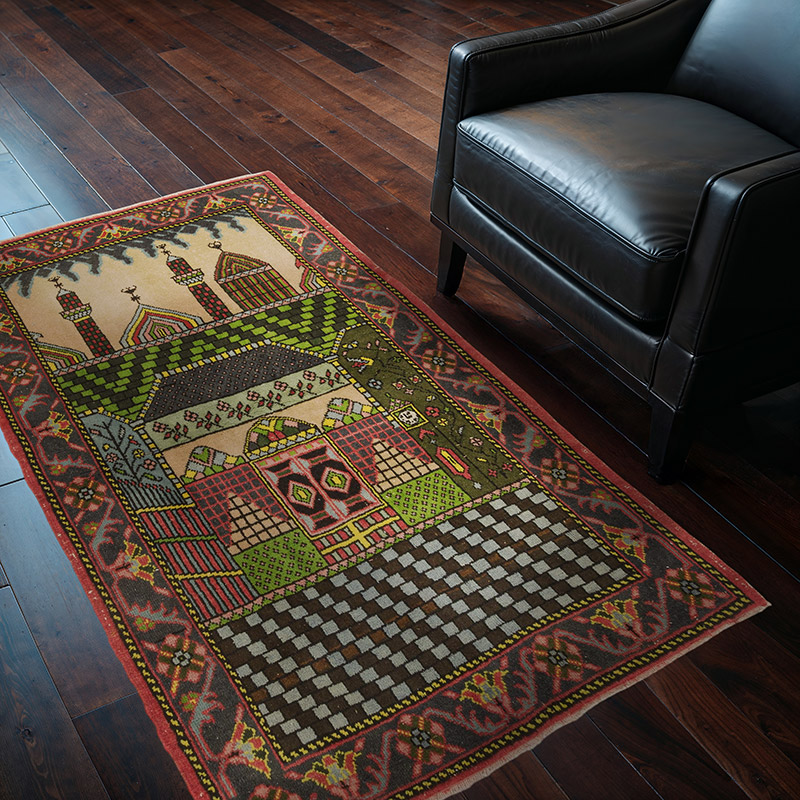 El Dokuma Vintage Hali - 111 cm x 171 cm - K0086884