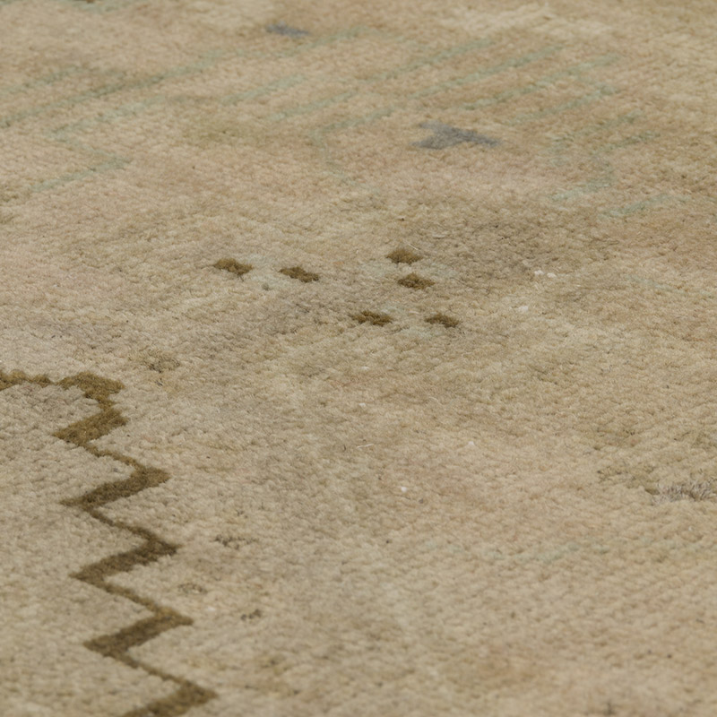 Alfombra Vintage Turca Anudada a Mano - 109 cm x 215 cm - K0086885