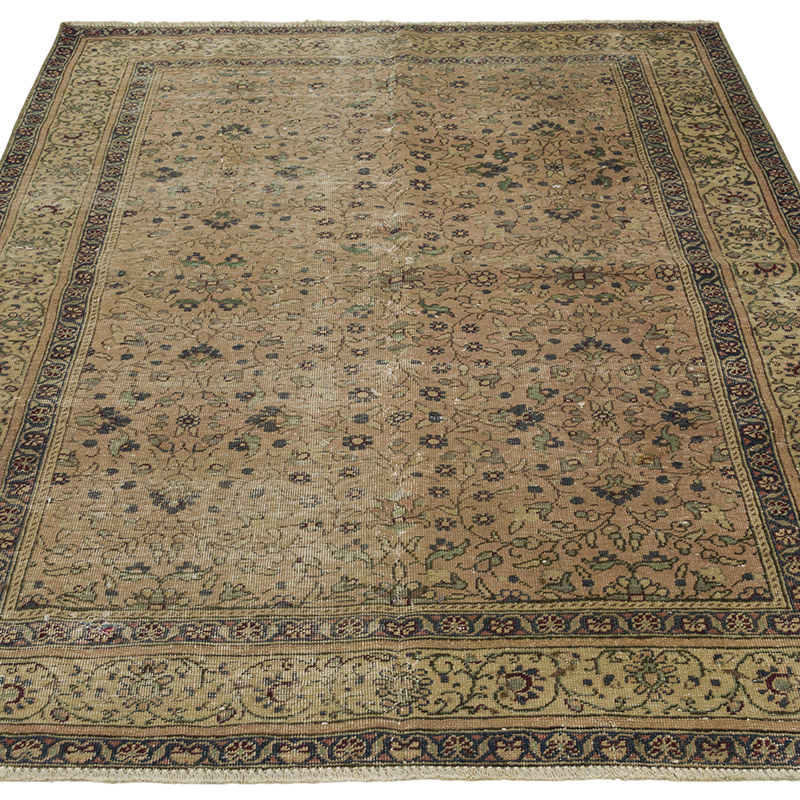 El Dokuma Vintage Halı - 111 cm x 165 cm - K0086887
