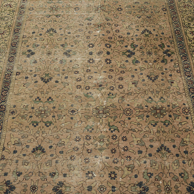 El Dokuma Vintage Halı - 111 cm x 165 cm - K0086887