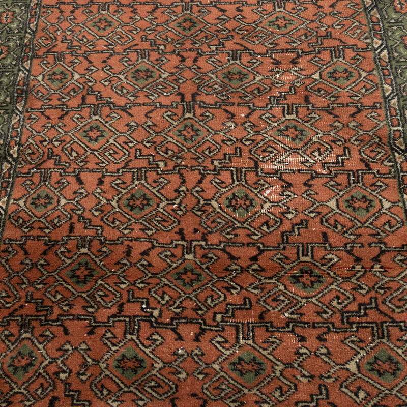 Vintage Turkish Hand-Knotted Rug - 3' 3" x 6' 1" (39" x 73") - K0086888