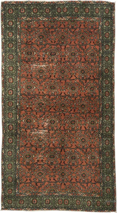 El Dokuma Vintage Hali - 100 cm x 185 cm