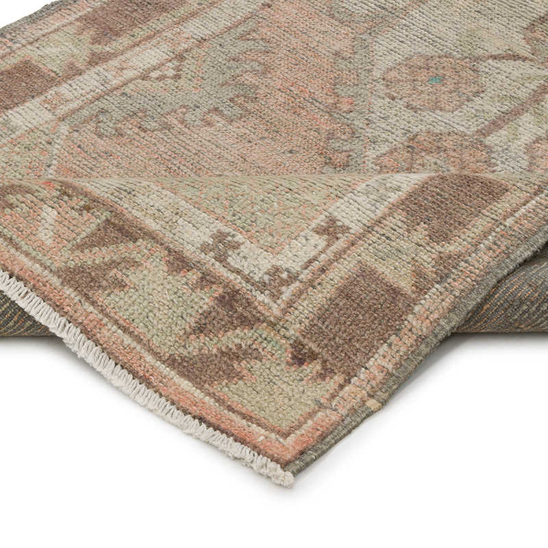 Alfombra Vintage Turca Anudada a Mano - 83 cm x 172 cm - K0086889