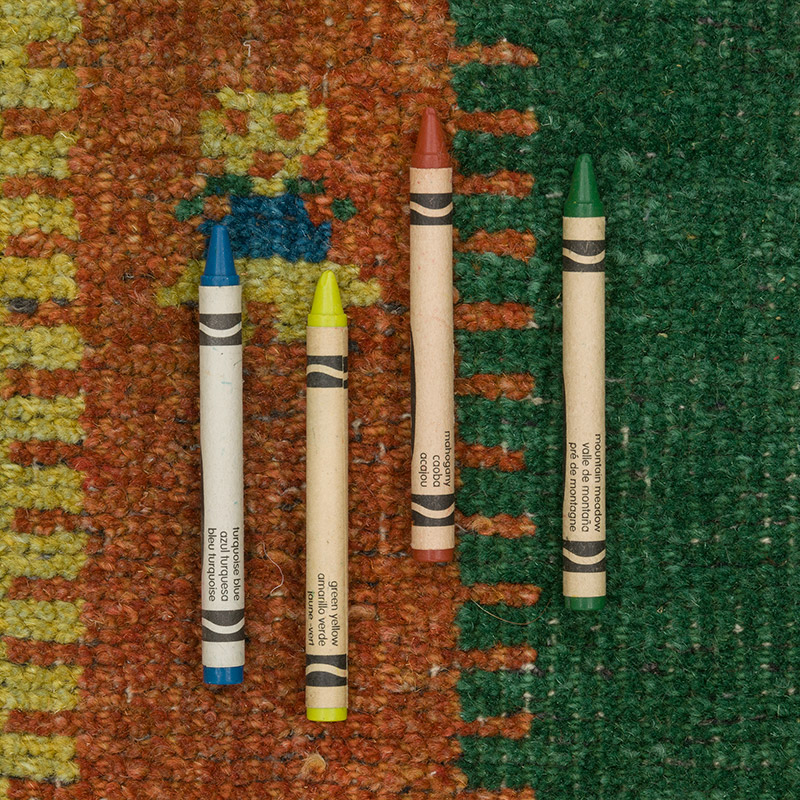Alfombra Vintage Turca Anudada a Mano - 67 cm x 134 cm - K0086891