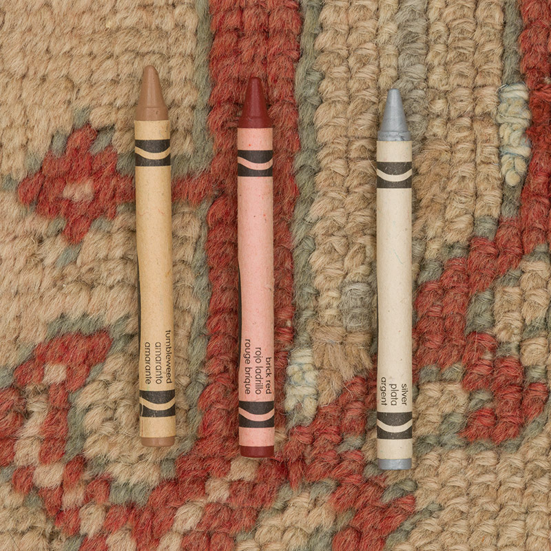 El Dokuma Vintage Halı - 98 cm x 110 cm - K0086892