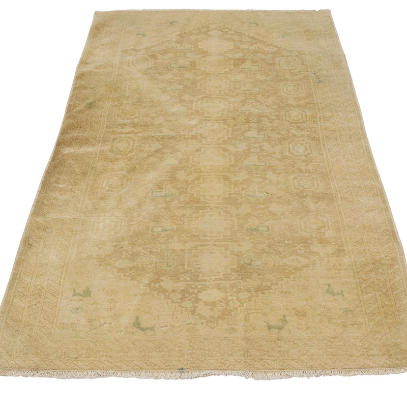 El Dokuma Vintage Halı - 83 cm x 150 cm - K0086894