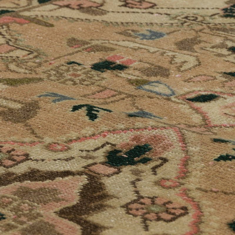 Alfombra Vintage Turca Anudada a Mano - 85 cm x 112 cm - K0086895