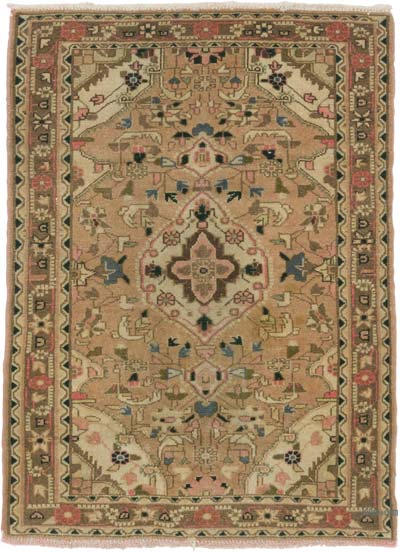 El Dokuma Vintage Halı - 85 cm x 112 cm