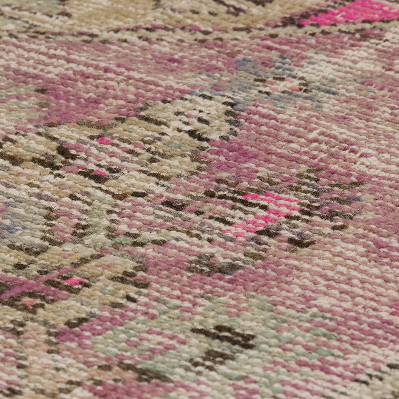 Alfombra Vintage Turca Anudada a Mano - 72 cm x 117 cm - K0086897