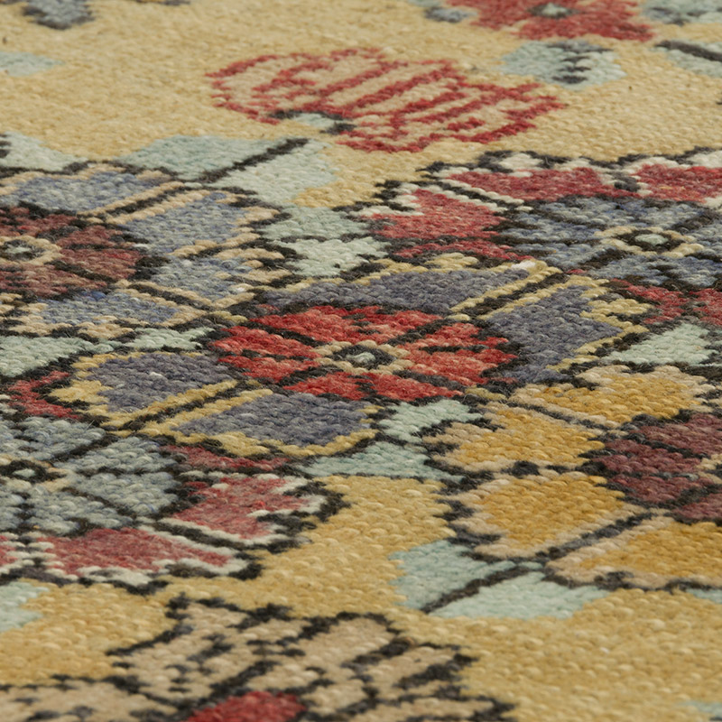 Alfombra Vintage Turca Anudada a Mano - 80 cm x 117 cm - K0086898