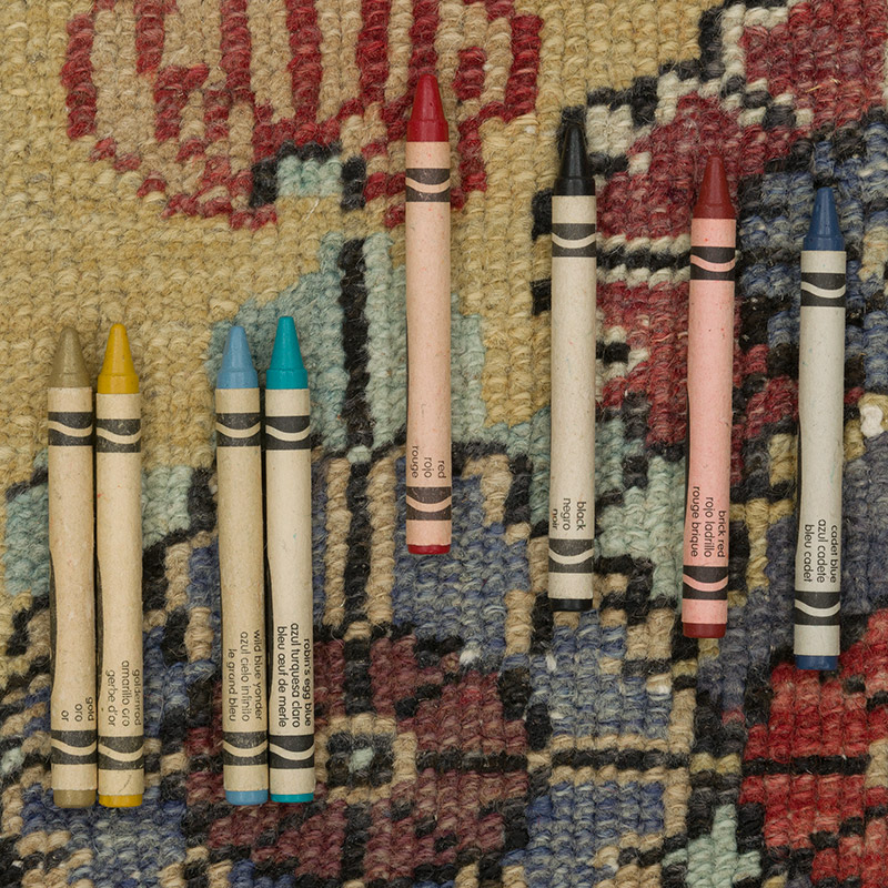 Alfombra Vintage Turca Anudada a Mano - 80 cm x 117 cm - K0086898