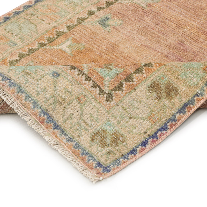 Vintage Turkish Hand-Knotted Rug - 2' 1" x 3' 8" (25" x 44") - K0086899