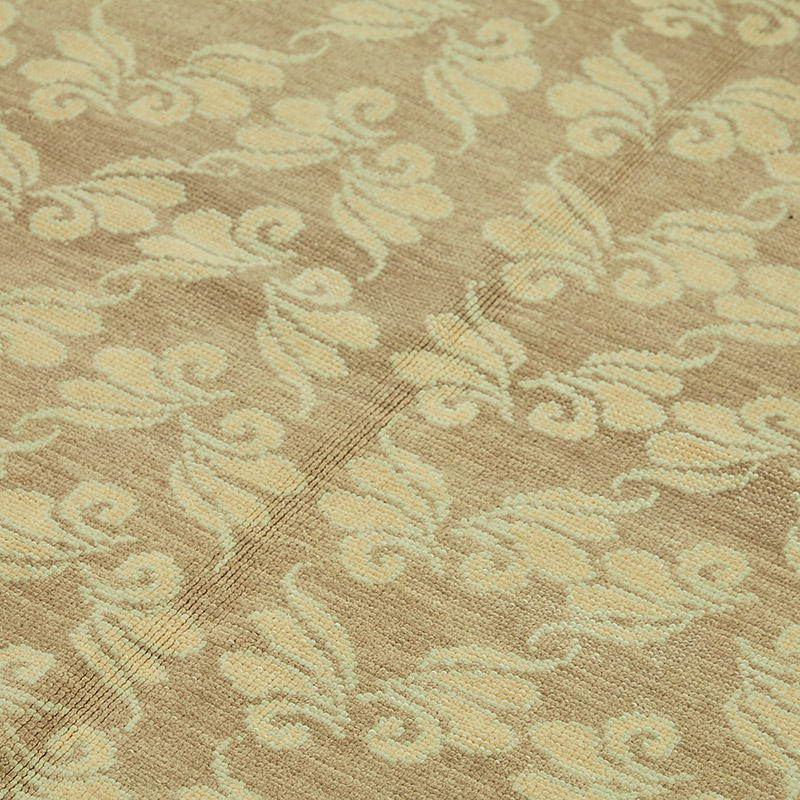 New Hand Knotted Wool Oushak Rug - 6' 8" x 10' 2" (80" x 122") - K0086901