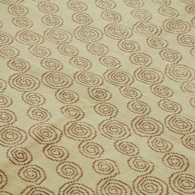 New Hand Knotted Wool Oushak Rug - 6' 8" x 9' 4" (80" x 112") - K0086902