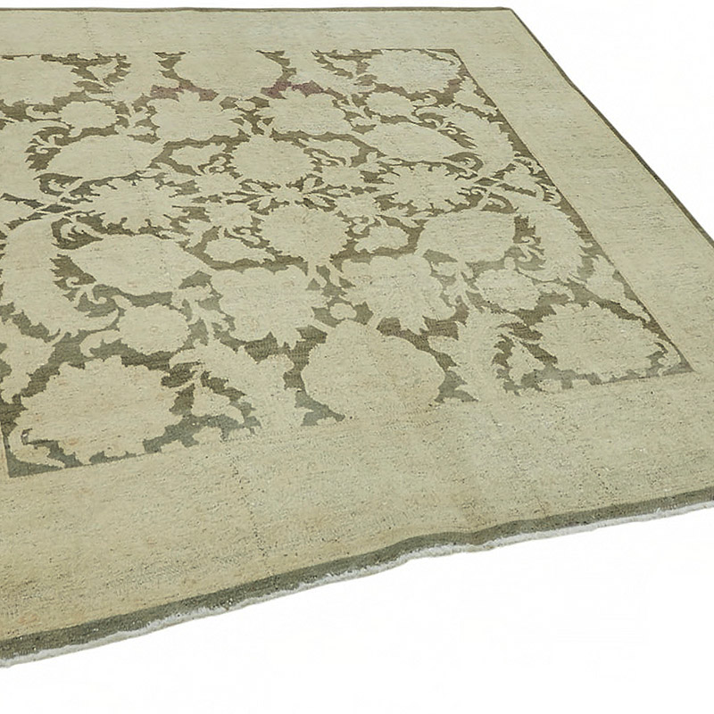 New Hand Knotted Wool Oushak Rug - 6'  x 6' 2" (72" x 74") - K0086905