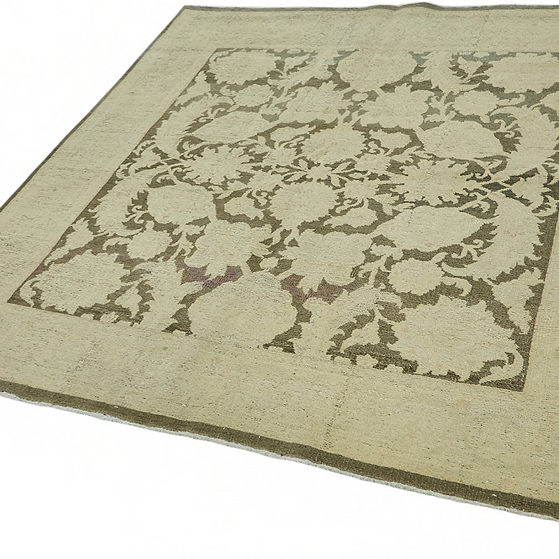 New Hand Knotted Wool Oushak Rug - 6'  x 6' 2" (72" x 74") - K0086905