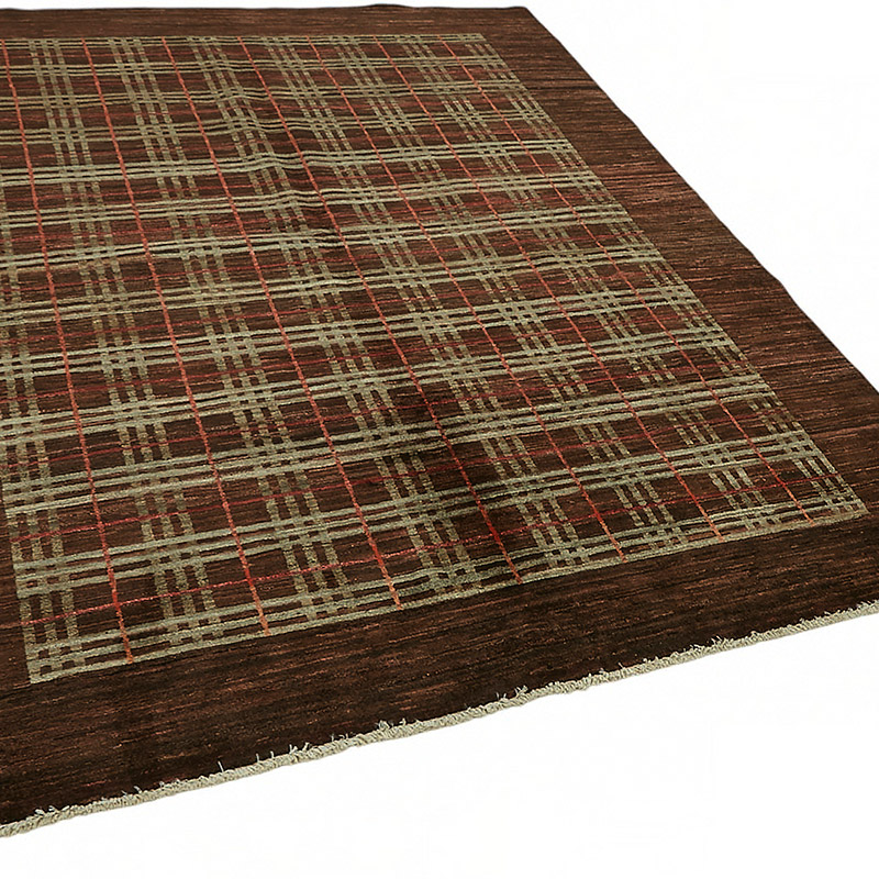 Nueva Alfombra Anudada a Mano - K0086910