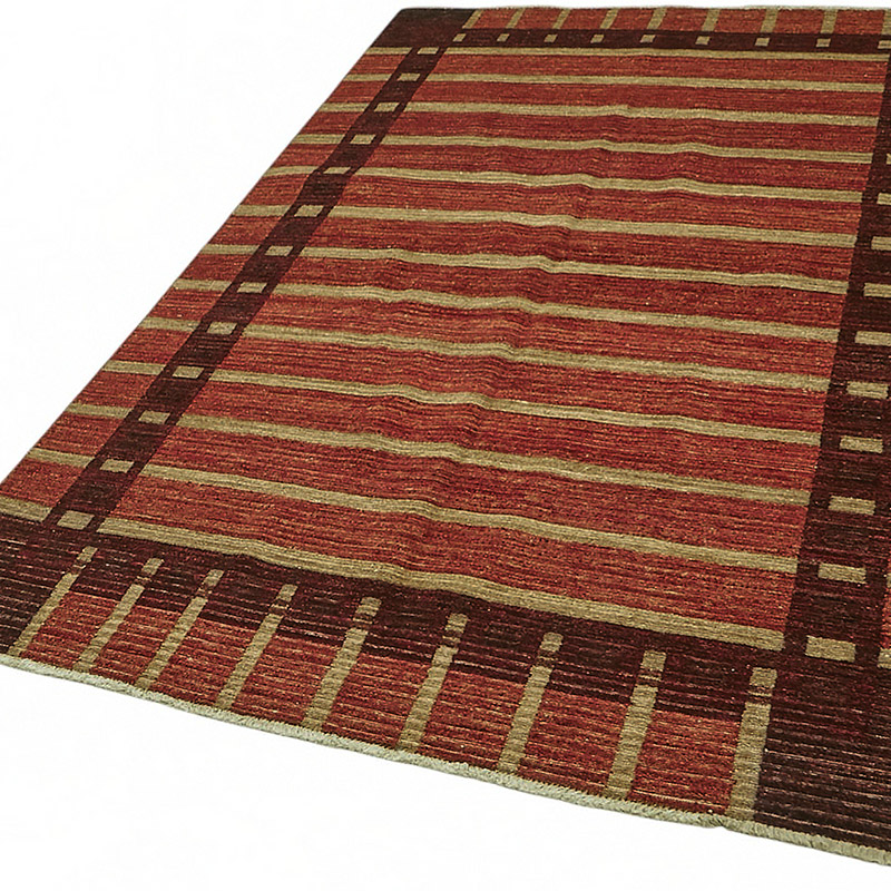 Nueva Alfombra Anudada a Mano - K0086911