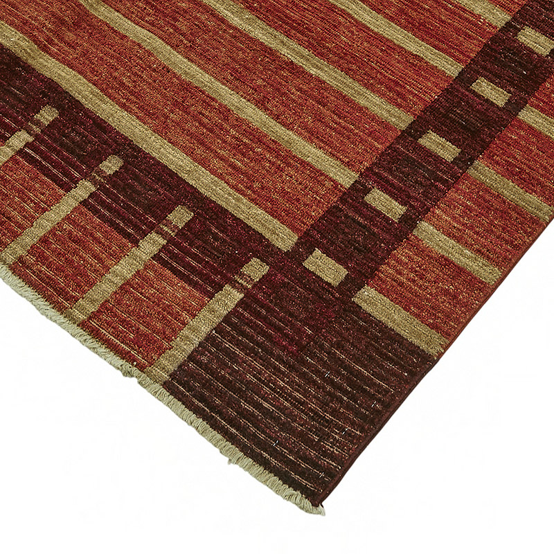Nueva Alfombra Anudada a Mano - K0086911