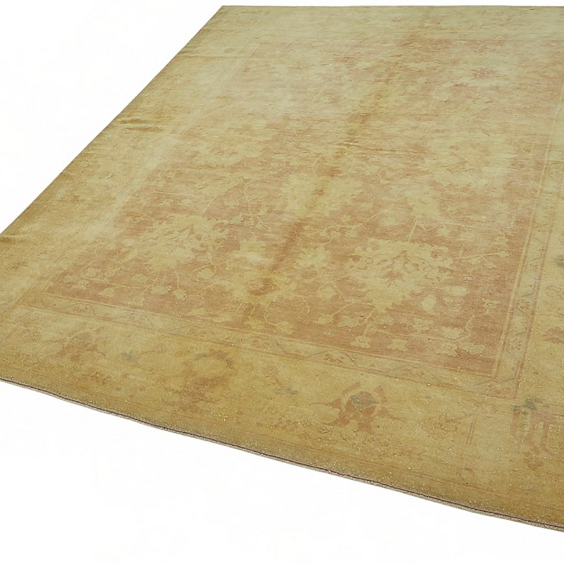 New Hand Knotted Wool Oushak Rug - 6' 10" x 8' 4" (82" x 100") - K0086912
