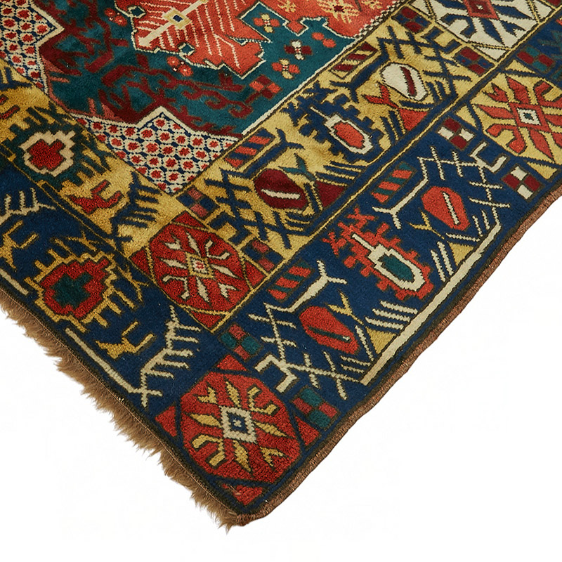 New Hand Knotted Wool Oushak Rug - 5' 7" x 7' 6" (67" x 90") - K0086913