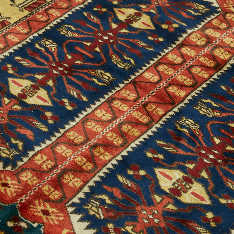 New Hand Knotted Wool Oushak Rug - 5' 7" x 7' 6" (67" x 90") - K0086913