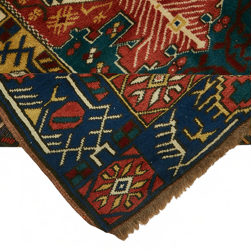 New Hand Knotted Wool Oushak Rug - 5' 7" x 7' 6" (67" x 90") - K0086913
