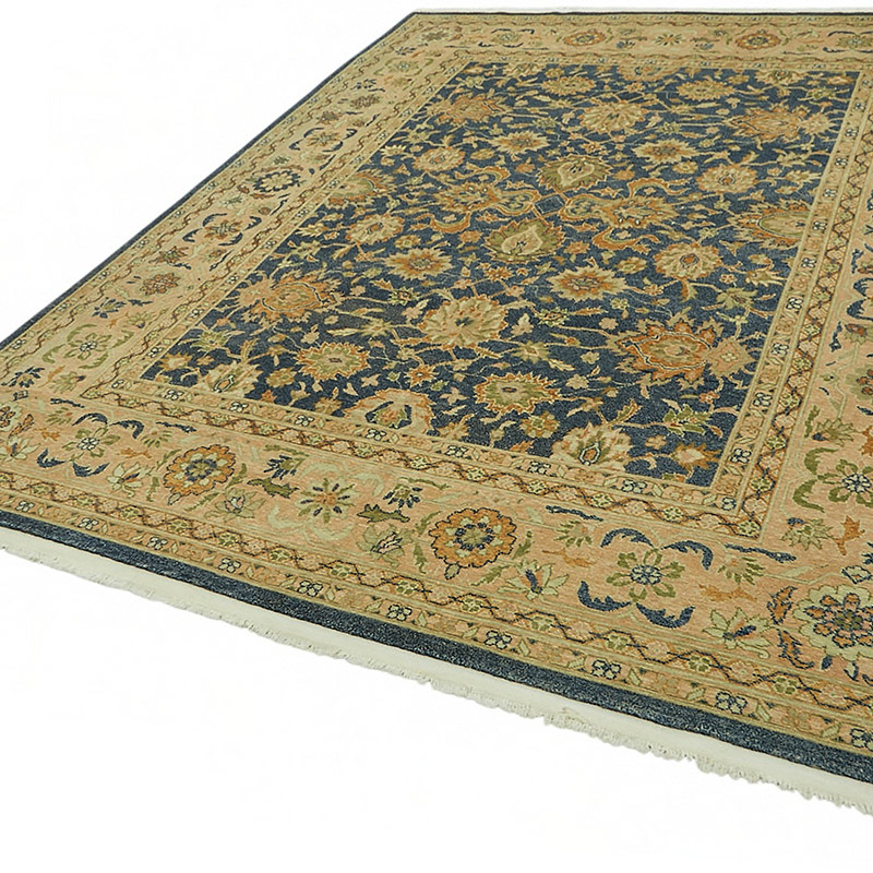 New Hand Knotted Wool Oushak Rug - 7' 11" x 10'  (95" x 120") - K0086914