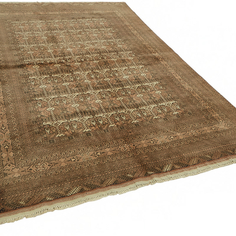 New Hand-Knotted Bokhara Rug - 6' 9" x 9' 11" (81" x 119") - K0086916