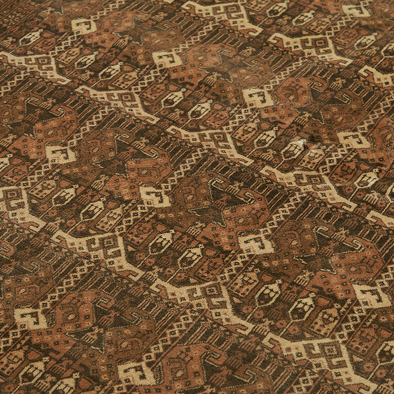 New Hand-Knotted Bokhara Rug - 6' 9" x 9' 11" (81" x 119") - K0086916