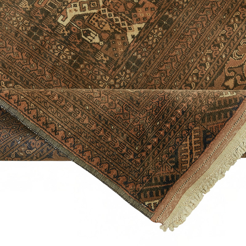 New Hand-Knotted Bokhara Rug - 6' 9" x 9' 11" (81" x 119") - K0086916