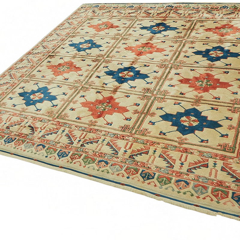 Yeni El Dokuma Usak Halısi - 232 cm x 243 cm - K0086917
