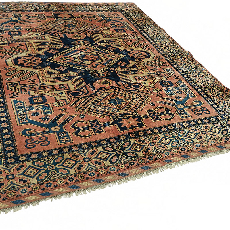 New Hand Knotted Wool Oushak Rug - 7' 1" x 8' 6" (85" x 102") - K0086919