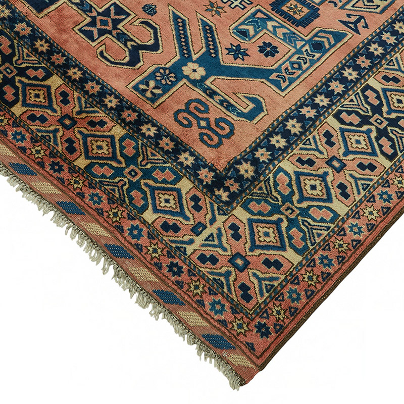 New Hand Knotted Wool Oushak Rug - 7' 1" x 8' 6" (85" x 102") - K0086919