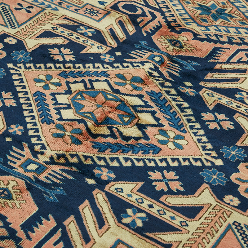 New Hand Knotted Wool Oushak Rug - 7' 1" x 8' 6" (85" x 102") - K0086919