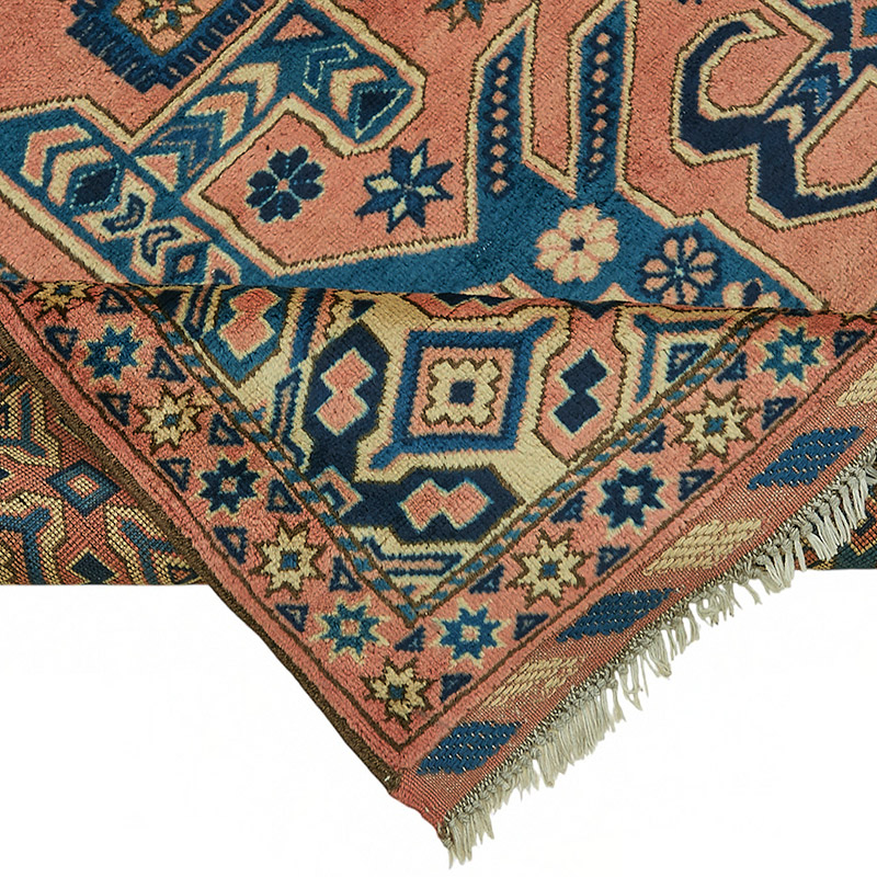 New Hand Knotted Wool Oushak Rug - 7' 1" x 8' 6" (85" x 102") - K0086919