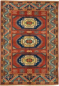 Yeni El Dokuma Usak Halısi - 202 cm x 284 cm
