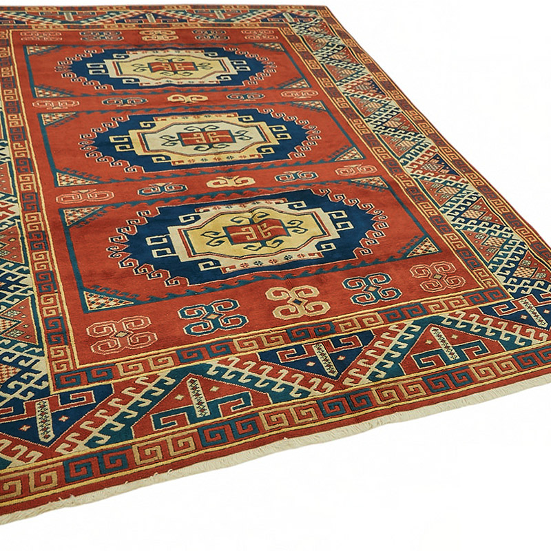 Nueva Alfombra Oushak Tejida a Mano - 202 cm x 284 cm - K0086922