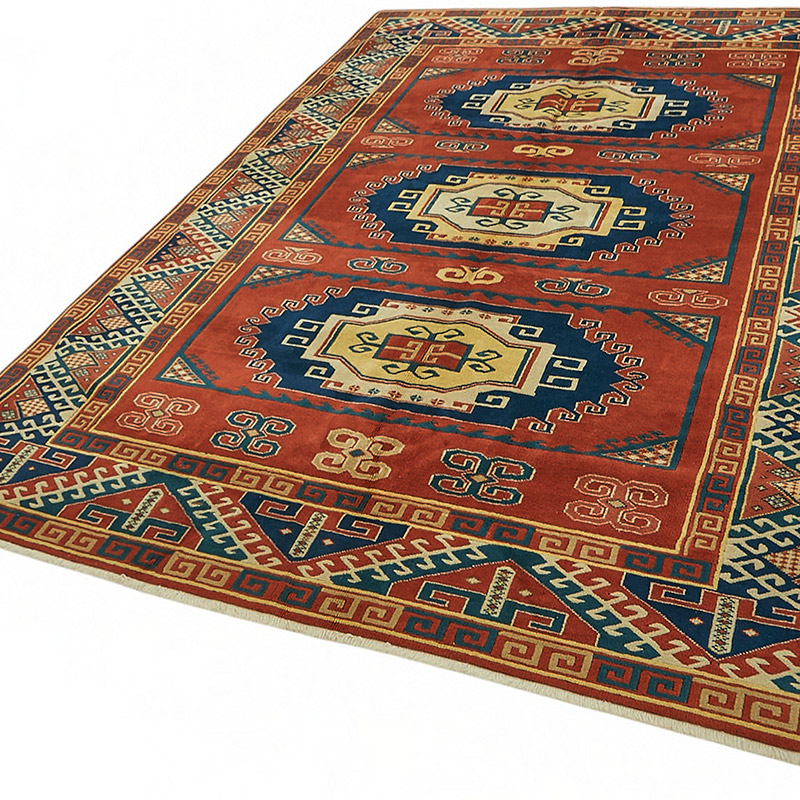 Nueva Alfombra Oushak Tejida a Mano - 202 cm x 284 cm - K0086922