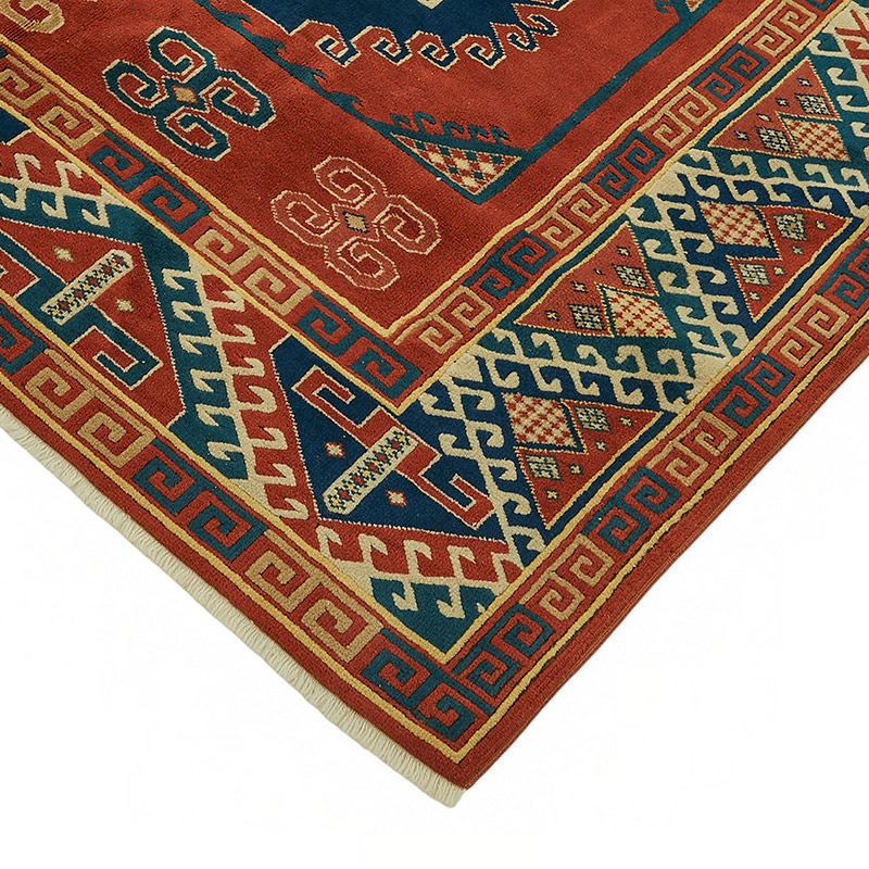 Nueva Alfombra Oushak Tejida a Mano - 202 cm x 284 cm - K0086922