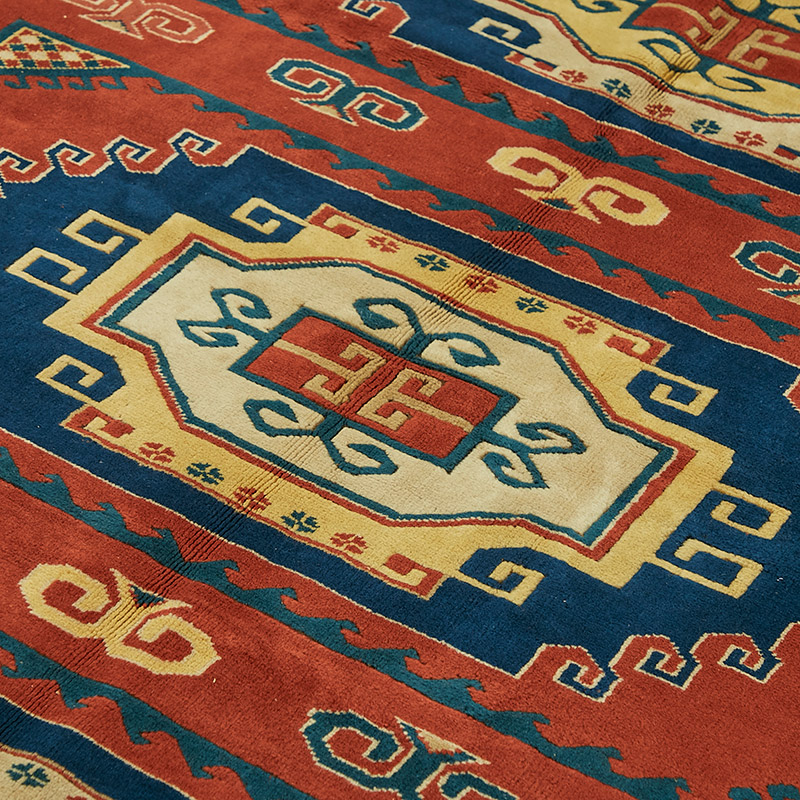 Nueva Alfombra Oushak Tejida a Mano - 202 cm x 284 cm - K0086922