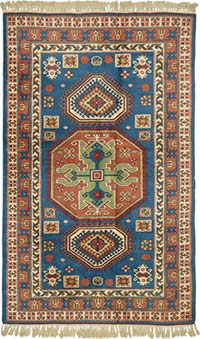 Yeni El Dokuma Usak Halısi - 188 cm x 312 cm