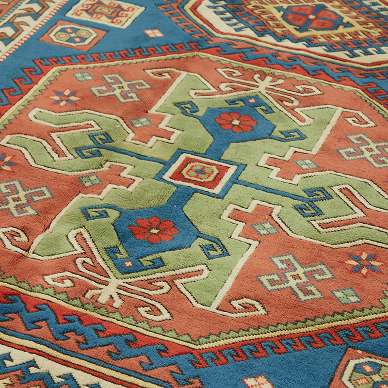 New Hand Knotted Wool Oushak Rug - 6' 2" x 10' 3" (74" x 123") - K0086923
