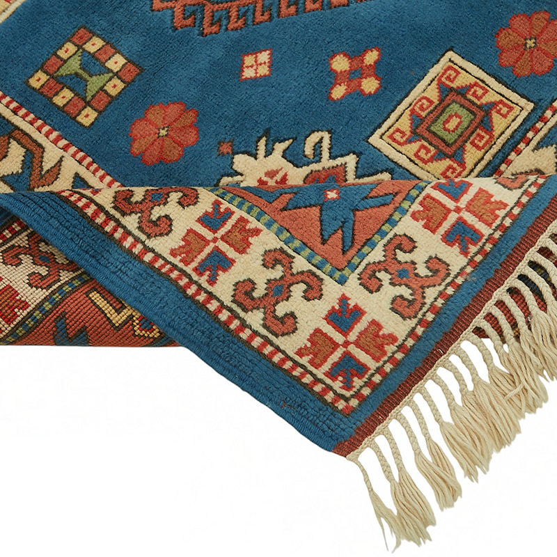 New Hand Knotted Wool Oushak Rug - 6' 2" x 10' 3" (74" x 123") - K0086923