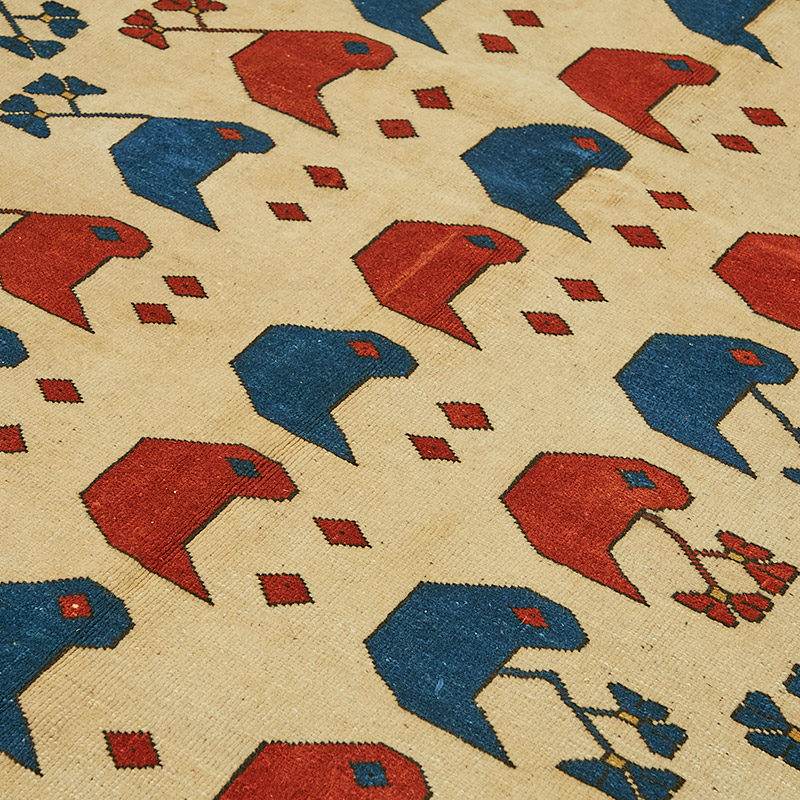 New Hand Knotted Wool Oushak Rug - 6' 8" x 9' 6" (80" x 114") - K0086926