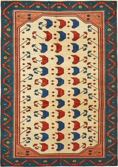 Yeni El Dokuma Usak Halisi - 204 cm x 290 cm